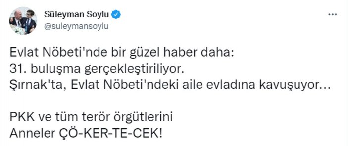 İçişleri Bakanlığı: 4 örgüt mensubu teslim oldu