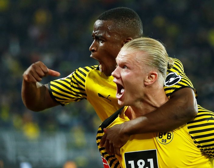 Dortmund'a galibiyeti Haaland getirdi