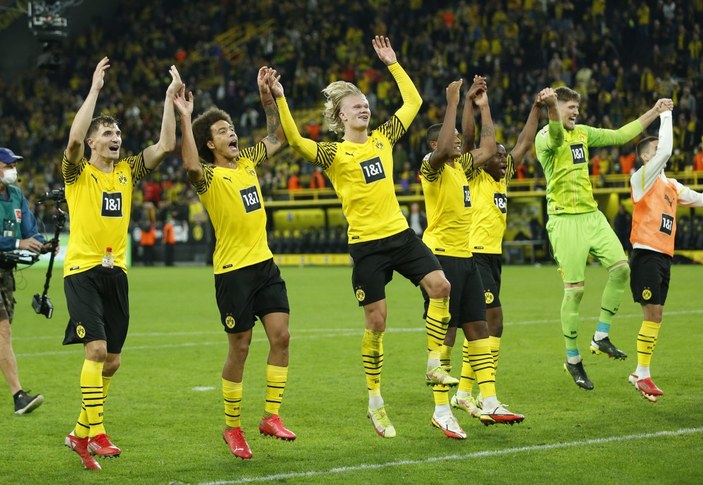 Dortmund'a galibiyeti Haaland getirdi