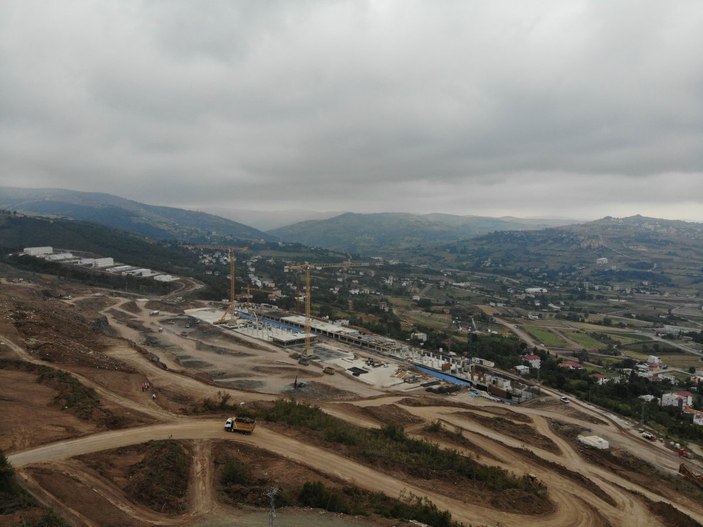 Samsun Şehir Hastanesi, adım adım inşa ediliyor