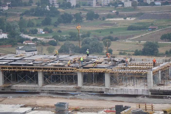 Samsun Şehir Hastanesi, adım adım inşa ediliyor