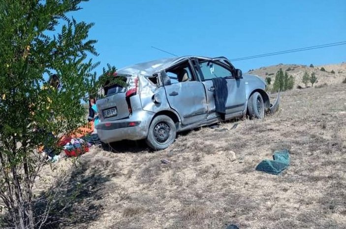 Gümüşhane'de trafik kazası: 4 yaralı