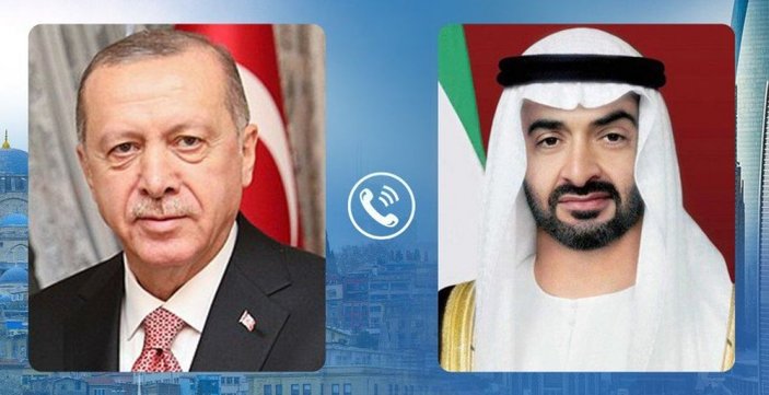 Cumhurbaşkanı Erdoğan, BAE Veliaht Prensi ile görüştü