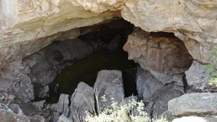Sivas'taki gizemli mağara da kuraklıktan etkilendi: Suyu çekildi