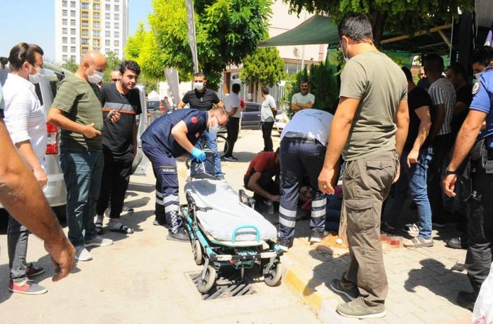 i Karaman'da husumetlisi ile karşılaşan genç silahla vuruldu