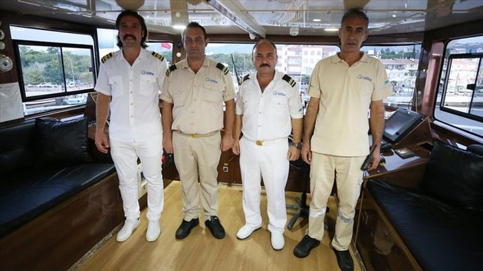 Sinop'taki sel mağdurlarını tahliye eden gemi personeli: Gururluyuz
