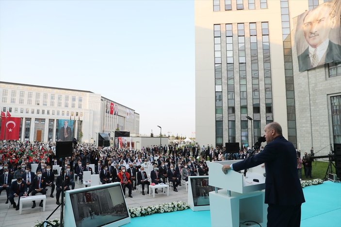 Cumhurbaşkanı Erdoğan, yeni adli yıl açılış töreninde