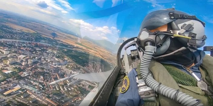 Türk F-16'larından Polonya semalarında eğitim uçuşu