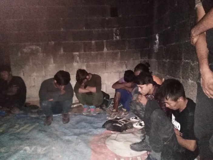 Van'da hava destekli operasyonla 48 göçmen yakalandı