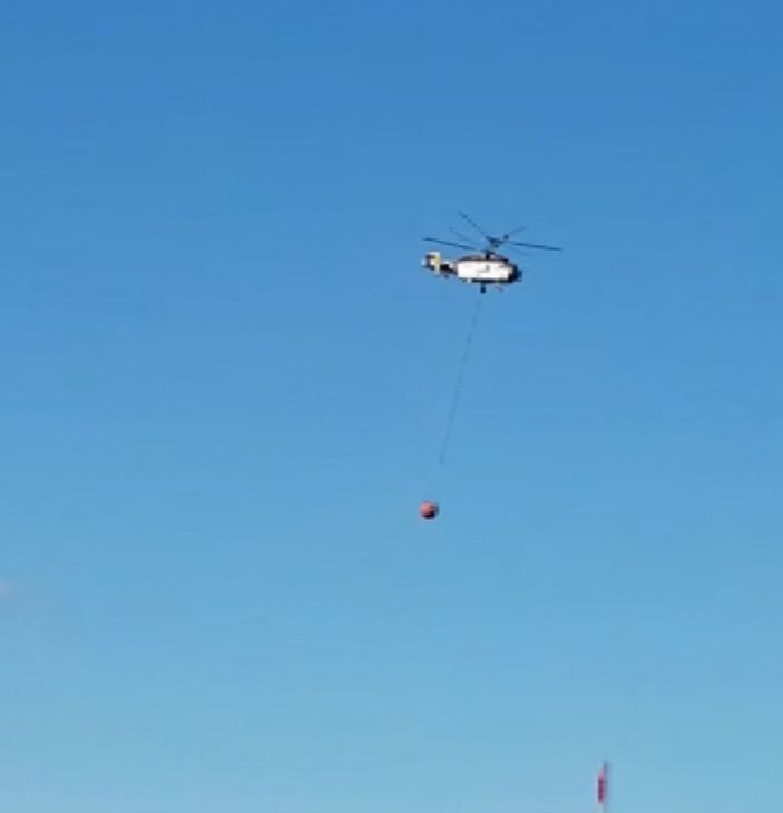 i Anadolu Kavağı’nda yangın paniği