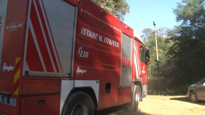 i Anadolu Kavağı’nda yangın paniği