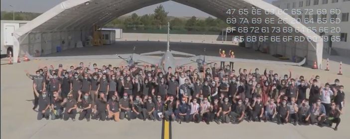 AKINCI TİHA, Cumhurbaşkanı Erdoğan’ın mesajıyla uçacak