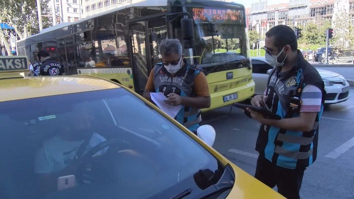 İstanbul'da çalışma belgeleri iptal edilen taksicilerin isyanı