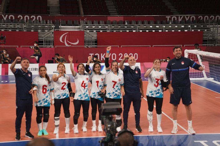 Tokyo Paralimpik'te golbol dalında altın madalya Türkiye'nin