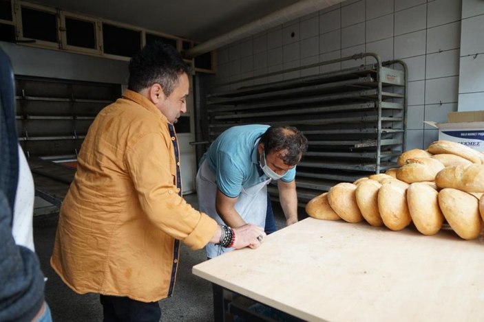 Kastamonu'da çamurdan temizlenen fırında ekmek üretimine başlandı