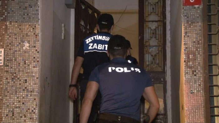 Zeytinburnu’nda kaçak göçmen operasyonu düzenlendi