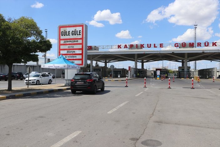 Kapıkule Sınır Kapısı'nda yoğunluk sona erdi