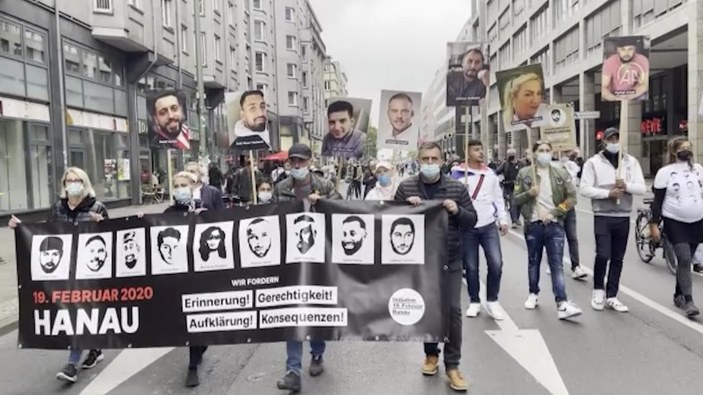 Almanya'da ırkçılık ve sosyal adaletsizlik protestosu