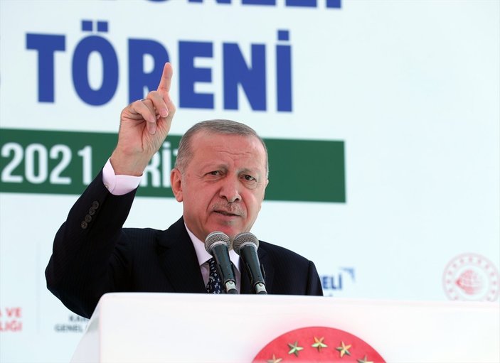 Cumhurbaşkanı Erdoğan: Salarha Tüneli ülkemize hayırlı olsun