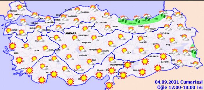 4 Eylül 2021: Bugün hava nasıl olacak?