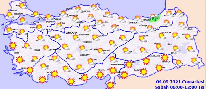 4 Eylül 2021: Bugün hava nasıl olacak?