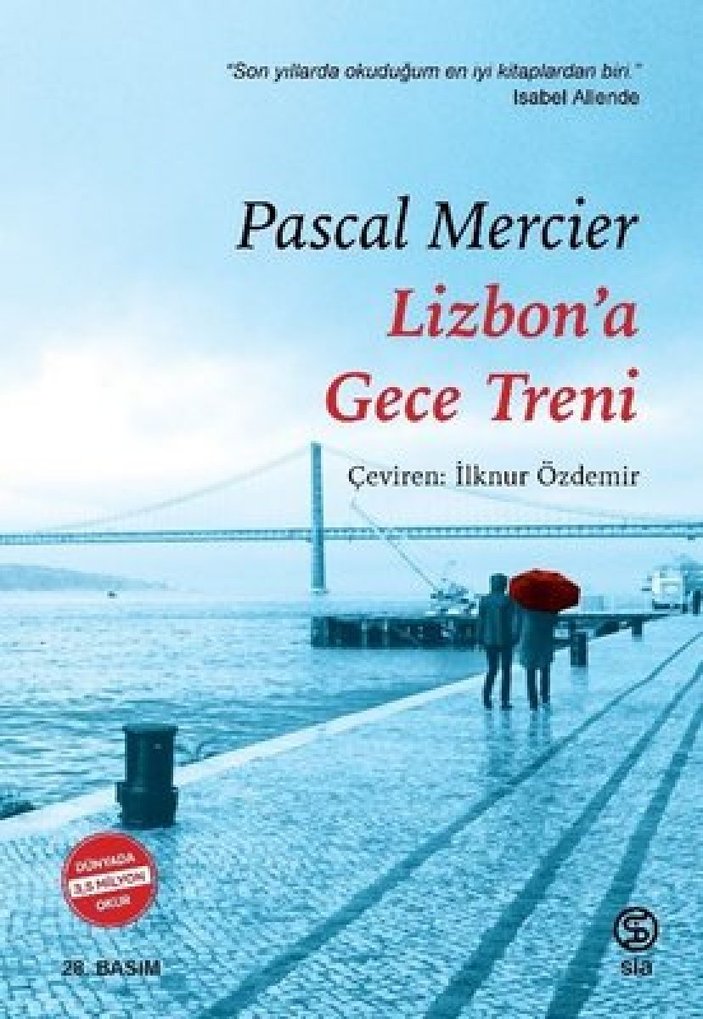 Pascal Mercier'in Lizbon'a Gece Treni romanı