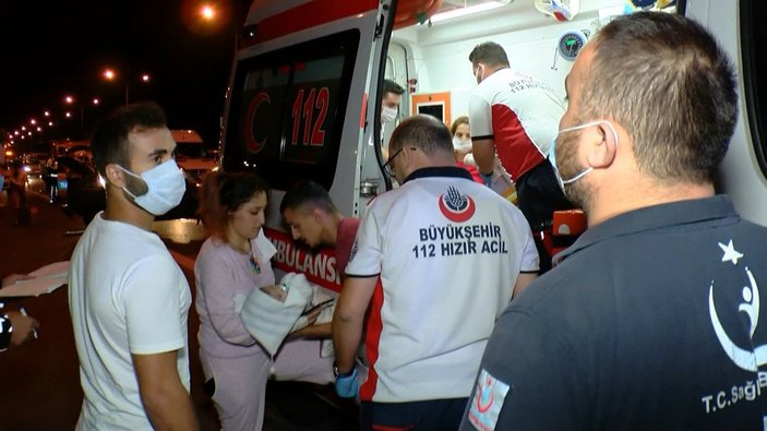 İstanbul'da kazaya sebep olan alkollü sürücü dayak yedi
