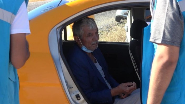 Kırıkkale’de koronavirüs testi pozitif çıkan şahıs takside yakalandı
