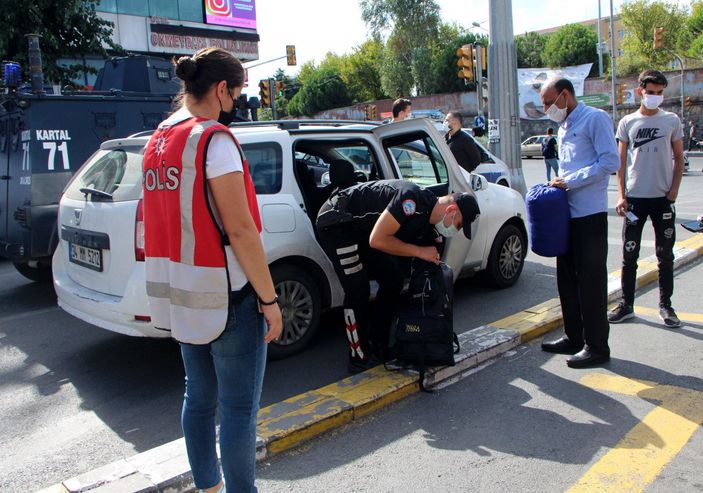 d İstanbul polisinden asayiş ve narkotik denetimi
