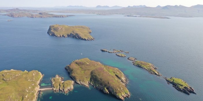 İskoçya'da ıssız ada satışa çıkarıldı