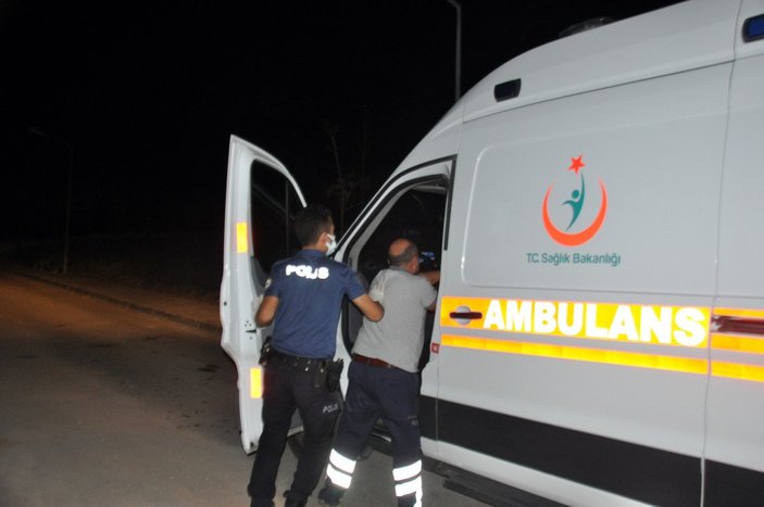 Karaman'da hastane önünden ambulansı kaçırdı