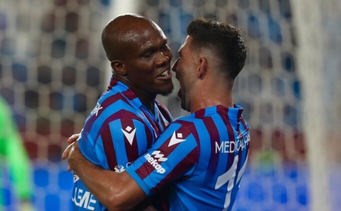 Trabzonspor'da Nwakaeme ve Bakasetas göz dolduruyor