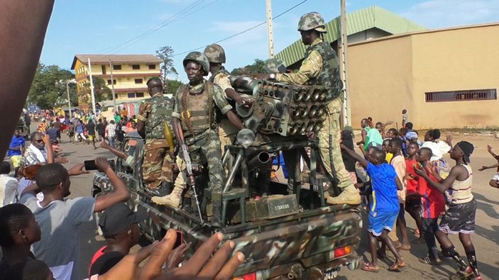 ABD'den, Gine'deki askeri darbeye kınama