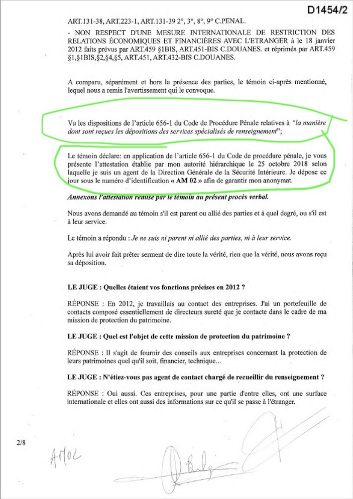 Lafarge'ın DEAŞ ile ilişkisini Fransa istihbaratına bildirdiği belgeler