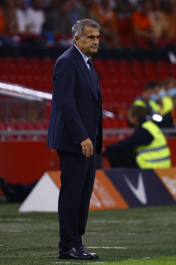 Hollanda maçında 'Şenol Güneş istifa' sesleri