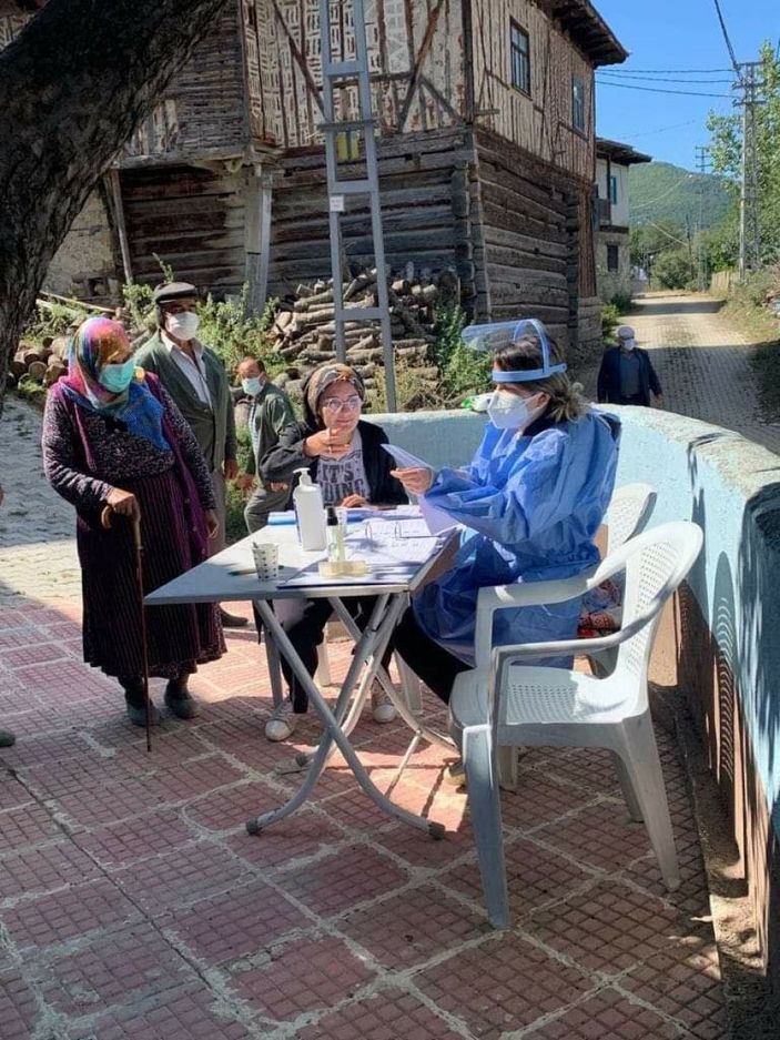 Kastamonu sel mağdurlarına korona aşısı yapıldı