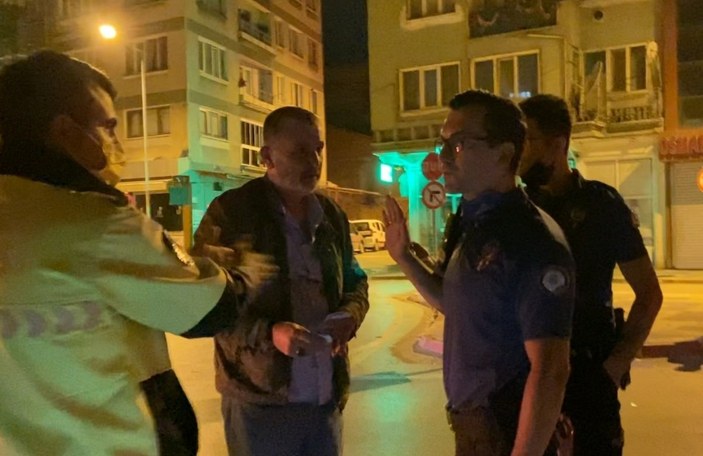 Bursa'da alkollü sürücüden polise ilginç ısrar