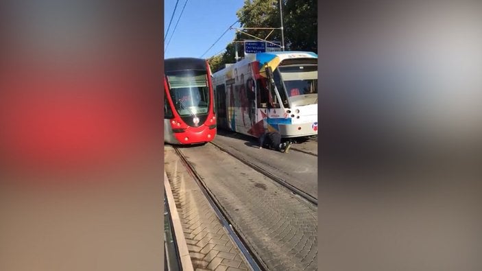 İstanbullu şimdi de tramvay arızasıyla karşılaştı