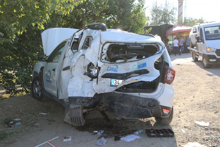 Elazığ’da zincirleme kaza