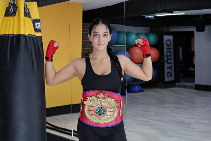 Eskişehir'de kilo vermek için boksa başladı, ilk 8 maçta kaybetmedi