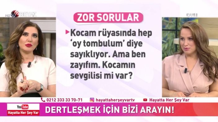 Nur Viral'e ulaşan zayıf kadın, kocasının rüyada 'oy tombulum' diye sayıkladığını söyledi