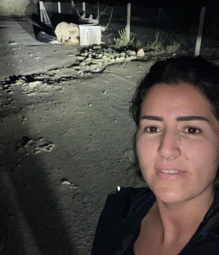 Kars’ta, bozayıya ‘Bebiş’ adını verip selfie çekti