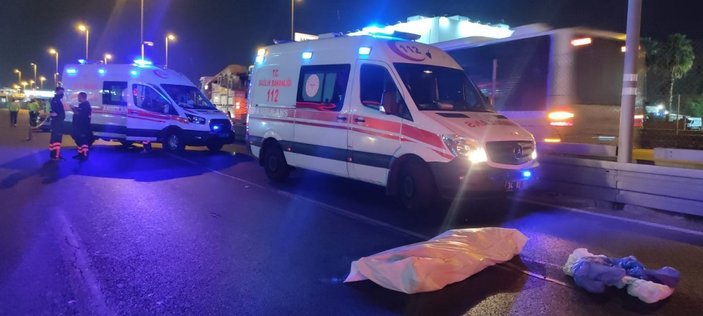 İstanbul’da 2 kişinin öldüğü motosiklet kazası kamerada