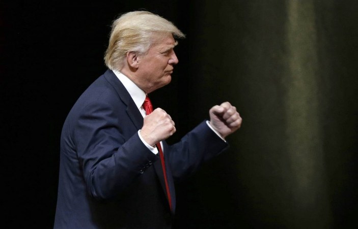 Donald Trump'tan Joe Biden'a boks göndermesi