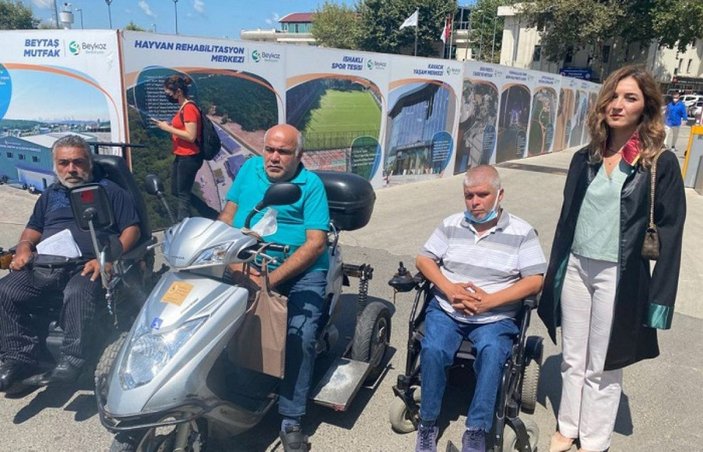 Beykoz'da engellileri darbeden sanık: Büyük terbiyesizlik yapmışım