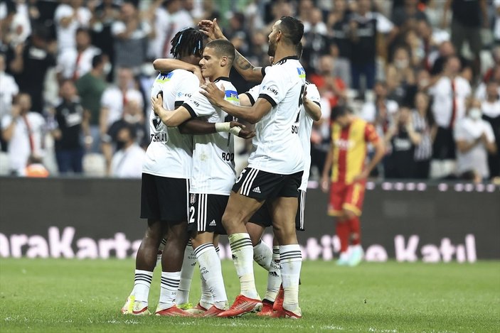 Beşiktaş, Yeni Malatyaspor'u 3 golle yendi