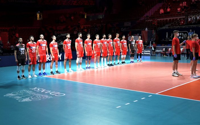 Avrupa Şampiyonası'nda A Milli Erkek Voleybol Takımı, Sırbistan'a yenildi