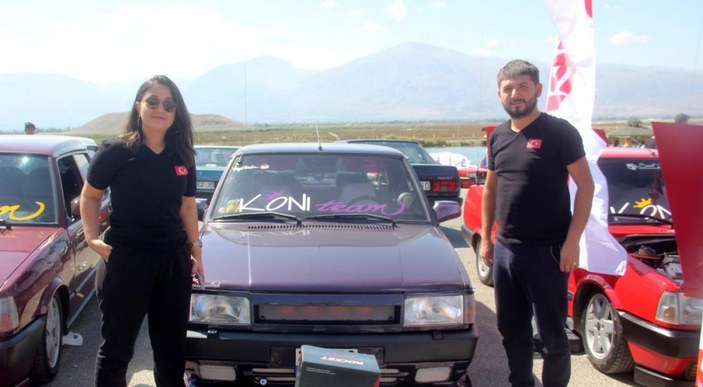 Drift tutkunları Erzincan’da buluştu
