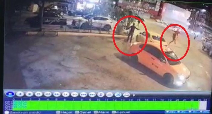 Ankara’da, taksi durağında kardeşine silahla saldırdı