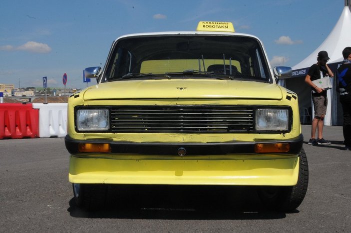 1989 model Serçe'den sürücüsüz taksi yaptılar